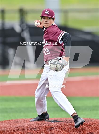 Thumbnail 2 in Cathedral vs. Lawrence Central (IHSAA 4A Section 10 Semifinal)  photogallery.