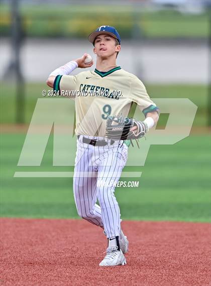 Thumbnail 2 in Cathedral vs. Lawrence Central (IHSAA 4A Section 10 Semifinal)  photogallery.