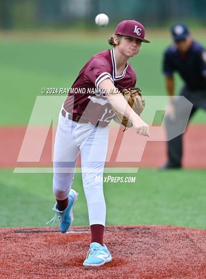 Thumbnail 1 in Cathedral vs. Lawrence Central (IHSAA 4A Section 10 Semifinal)  photogallery.