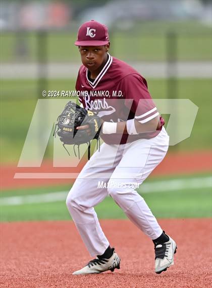 Thumbnail 2 in Cathedral vs. Lawrence Central (IHSAA 4A Section 10 Semifinal)  photogallery.