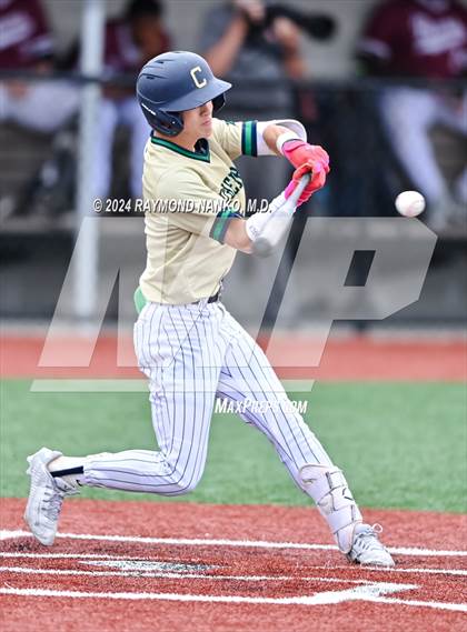 Thumbnail 3 in Cathedral vs. Lawrence Central (IHSAA 4A Section 10 Semifinal)  photogallery.
