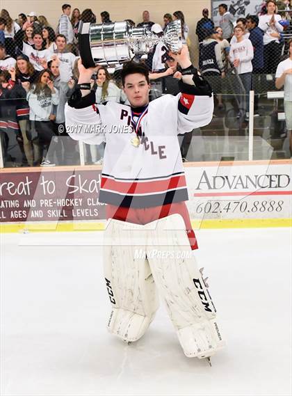 Thumbnail 1 in Notre Dame Prep vs. Pinnacle (AHSHA D1 Final Awards Photos) photogallery.