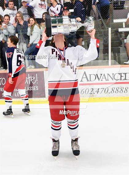 Thumbnail 1 in Notre Dame Prep vs. Pinnacle (AHSHA D1 Final Awards Photos) photogallery.