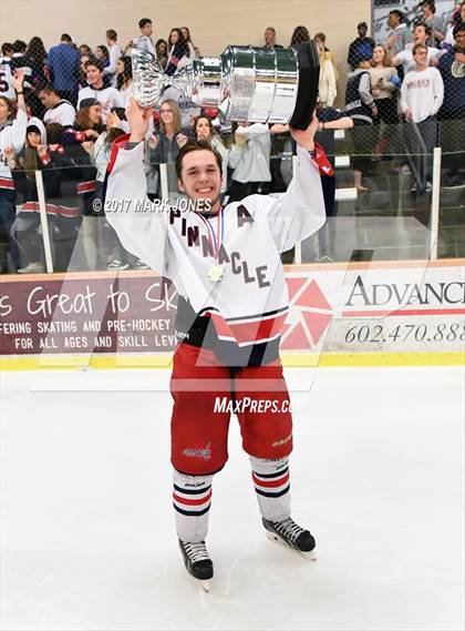 Thumbnail 3 in Notre Dame Prep vs. Pinnacle (AHSHA D1 Final Awards Photos) photogallery.