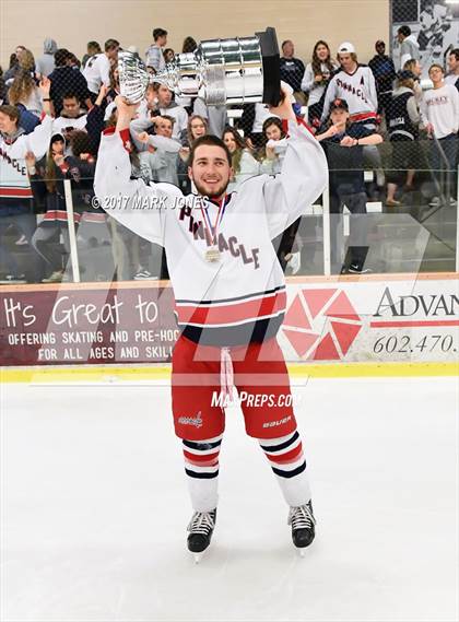 Thumbnail 2 in Notre Dame Prep vs. Pinnacle (AHSHA D1 Final Awards Photos) photogallery.