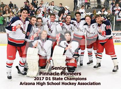 Thumbnail 1 in Notre Dame Prep vs. Pinnacle (AHSHA D1 Final Awards Photos) photogallery.