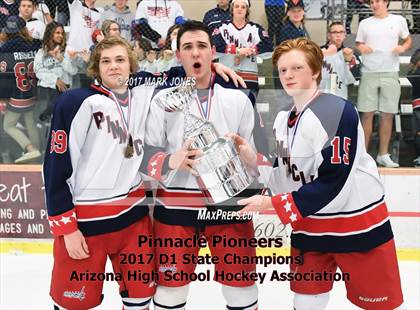 Thumbnail 1 in Notre Dame Prep vs. Pinnacle (AHSHA D1 Final Awards Photos) photogallery.