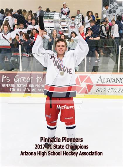 Thumbnail 1 in Notre Dame Prep vs. Pinnacle (AHSHA D1 Final Awards Photos) photogallery.