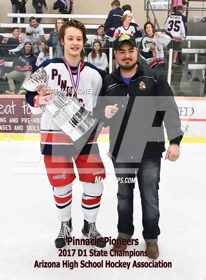 Thumbnail 2 in Notre Dame Prep vs. Pinnacle (AHSHA D1 Final Awards Photos) photogallery.