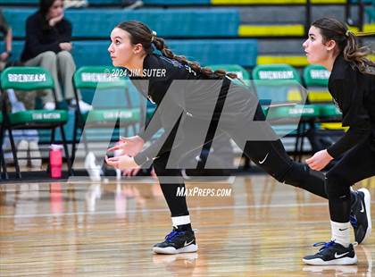 Thumbnail 3 in McMullen County vs Richards (UIL Volleyball 1A Region III Semifinal) photogallery.