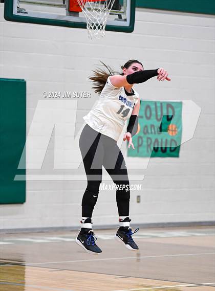 Thumbnail 1 in McMullen County vs Richards (UIL Volleyball 1A Region III Semifinal) photogallery.
