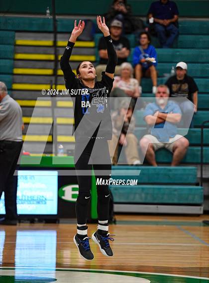 Thumbnail 1 in McMullen County vs Richards (UIL Volleyball 1A Region III Semifinal) photogallery.
