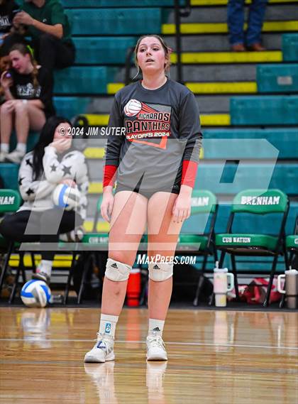 Thumbnail 1 in McMullen County vs Richards (UIL Volleyball 1A Region III Semifinal) photogallery.