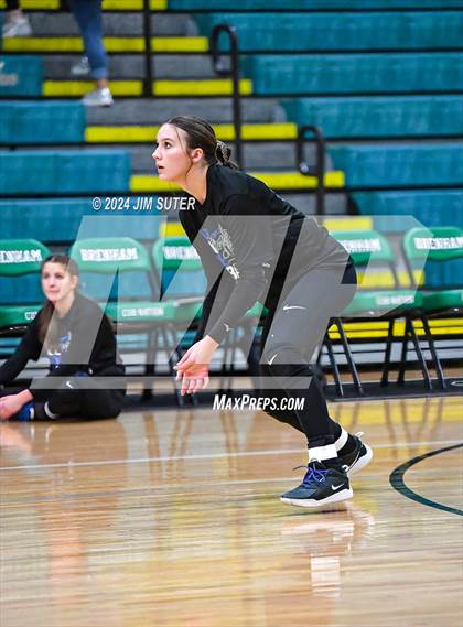 Thumbnail 2 in McMullen County vs Richards (UIL Volleyball 1A Region III Semifinal) photogallery.