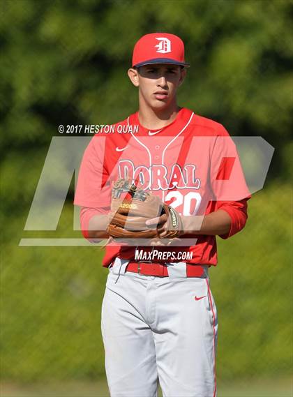 Thumbnail 3 in Doral Academy vs. Cypress (DeMarini National Classic) photogallery.
