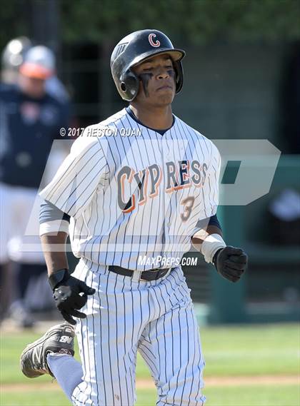 Thumbnail 1 in Doral Academy vs. Cypress (DeMarini National Classic) photogallery.