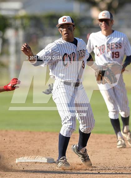 Thumbnail 3 in Doral Academy vs. Cypress (DeMarini National Classic) photogallery.