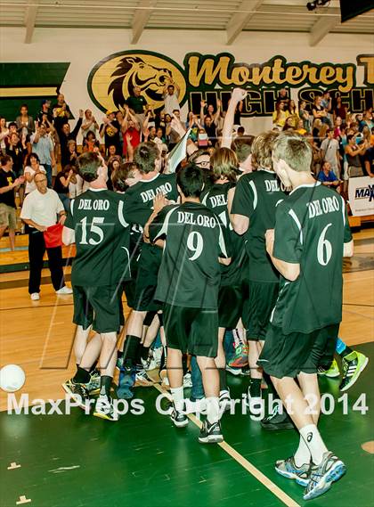 Thumbnail 3 in Del Oro vs. Nevada Union (CIF SJS D1 Final) photogallery.