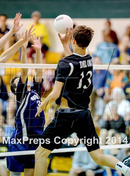 Thumbnail 2 in Del Oro vs. Nevada Union (CIF SJS D1 Final) photogallery.