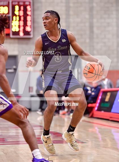 Thumbnail 1 in St. Augustine vs. Notre Dame (SO) (Nike Extravaganza) photogallery.