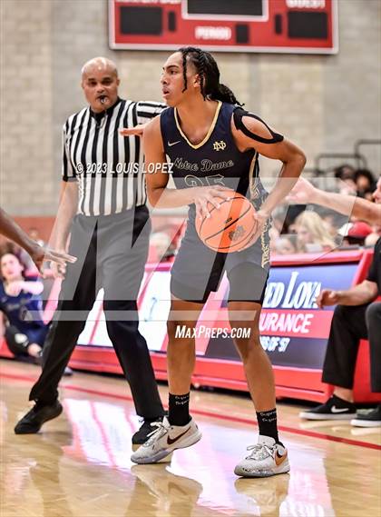 Thumbnail 2 in St. Augustine vs. Notre Dame (SO) (Nike Extravaganza) photogallery.