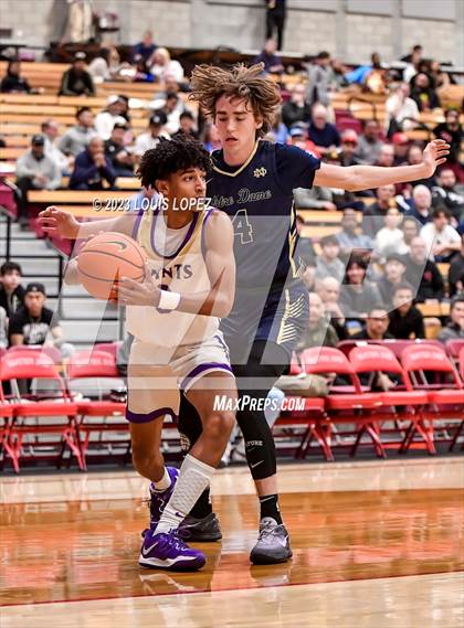 Thumbnail 3 in St. Augustine vs. Notre Dame (SO) (Nike Extravaganza) photogallery.