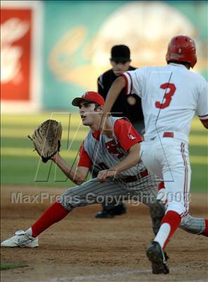 Thumbnail 1 in Tustin vs. Lakewood (CIF SS D1 Playoff) photogallery.