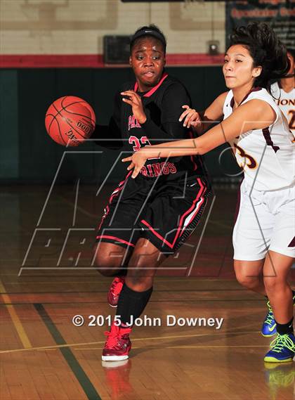Thumbnail 1 in Palm Springs vs. Arlington (Lady Bears Holiday Classic) photogallery.