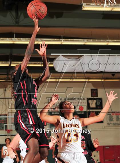 Thumbnail 1 in Palm Springs vs. Arlington (Lady Bears Holiday Classic) photogallery.