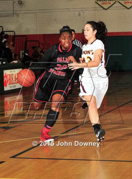Thumbnail 3 in Palm Springs vs. Arlington (Lady Bears Holiday Classic) photogallery.