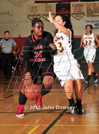Thumbnail 2 in Palm Springs vs. Arlington (Lady Bears Holiday Classic) photogallery.