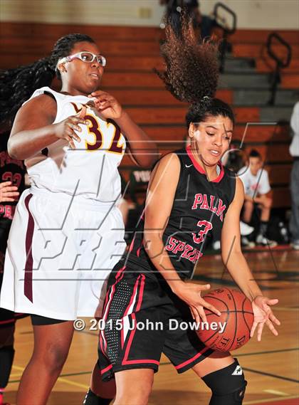 Thumbnail 1 in Palm Springs vs. Arlington (Lady Bears Holiday Classic) photogallery.