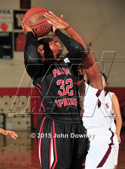 Thumbnail 3 in Palm Springs vs. Arlington (Lady Bears Holiday Classic) photogallery.