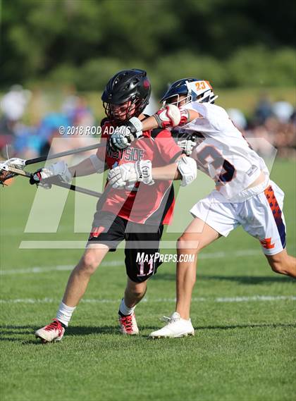 Thumbnail 1 in Lincoln Rampage vs Omaha Westside (NHSLA Quarterfinal Playoff) photogallery.