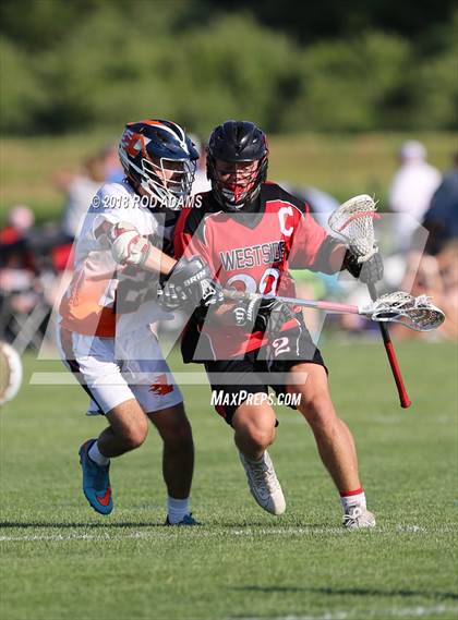 Thumbnail 2 in Lincoln Rampage vs Omaha Westside (NHSLA Quarterfinal Playoff) photogallery.