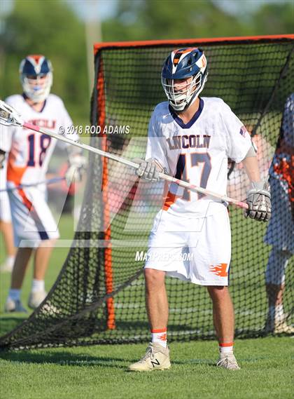 Thumbnail 1 in Lincoln Rampage vs Omaha Westside (NHSLA Quarterfinal Playoff) photogallery.
