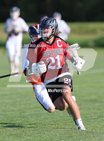 Thumbnail 1 in Lincoln Rampage vs Omaha Westside (NHSLA Quarterfinal Playoff) photogallery.
