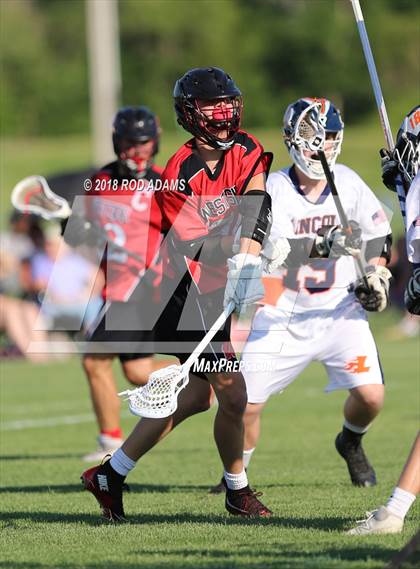 Thumbnail 2 in Lincoln Rampage vs Omaha Westside (NHSLA Quarterfinal Playoff) photogallery.