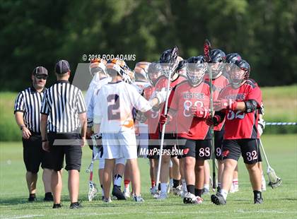 Thumbnail 2 in Lincoln Rampage vs Omaha Westside (NHSLA Quarterfinal Playoff) photogallery.