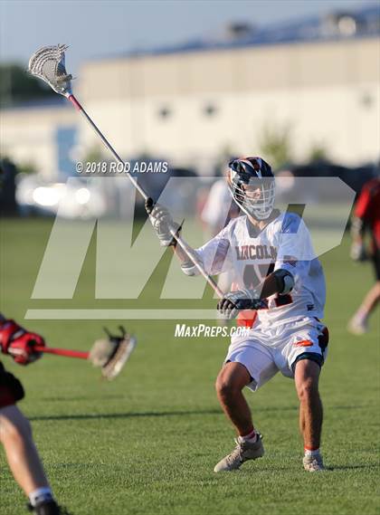 Thumbnail 2 in Lincoln Rampage vs Omaha Westside (NHSLA Quarterfinal Playoff) photogallery.