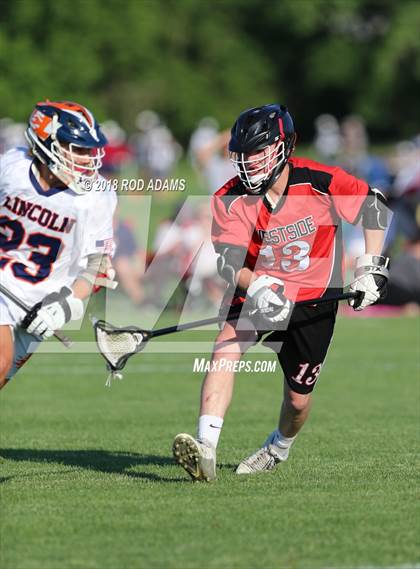 Thumbnail 2 in Lincoln Rampage vs Omaha Westside (NHSLA Quarterfinal Playoff) photogallery.
