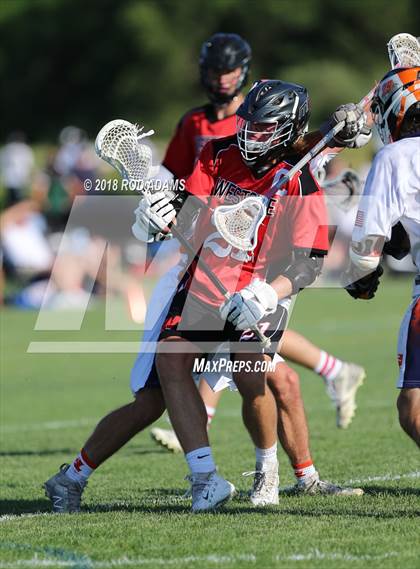 Thumbnail 2 in Lincoln Rampage vs Omaha Westside (NHSLA Quarterfinal Playoff) photogallery.