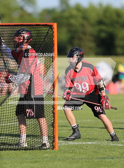 Thumbnail 2 in Lincoln Rampage vs Omaha Westside (NHSLA Quarterfinal Playoff) photogallery.