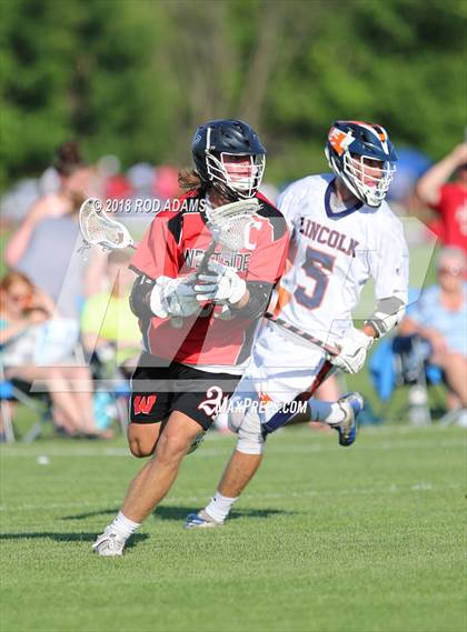 Thumbnail 3 in Lincoln Rampage vs Omaha Westside (NHSLA Quarterfinal Playoff) photogallery.