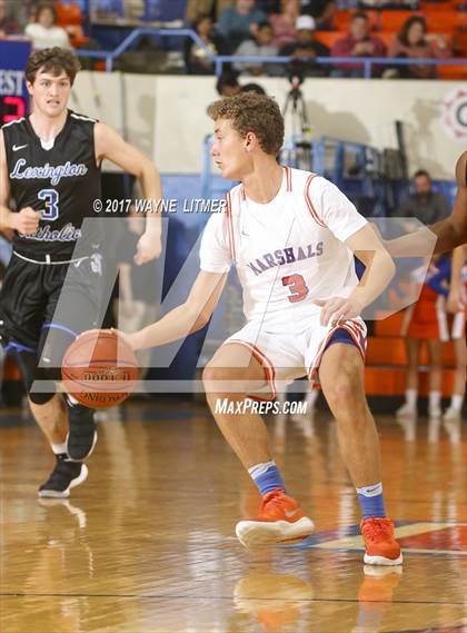 Thumbnail 1 in Lexington Catholic @ Marshall County (Marshall County Hoopfest) photogallery.