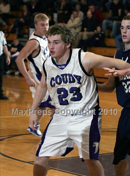 Thumbnail 2 in Cowanesque Valley vs. Coudersport (Coudersport Holiday Tournament Championship) photogallery.