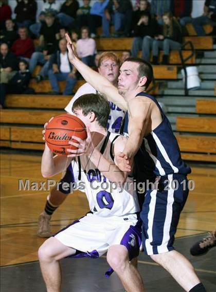 Thumbnail 2 in Cowanesque Valley vs. Coudersport (Coudersport Holiday Tournament Championship) photogallery.