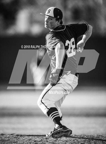 Thumbnail 1 in Pleasant Valley vs. Bellarmine College Prep (Boras Classic) photogallery.