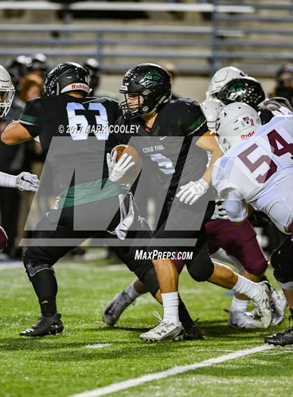 Thumbnail 1 in Ennis vs. Cedar Park (UIL 5A Area Playoff) photogallery.