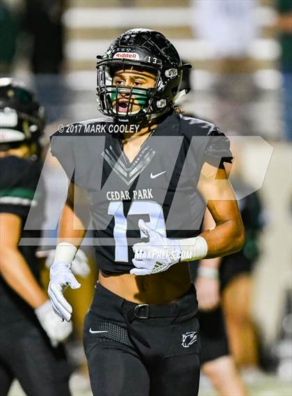 Thumbnail 1 in Ennis vs. Cedar Park (UIL 5A Area Playoff) photogallery.